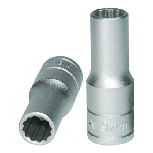 Teng 3/8in Dr. Deep Socket 9mm 12pt