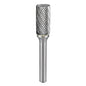 Holemaker Carbide Burr 5/8 x 1in Cylindrical End Cut DC