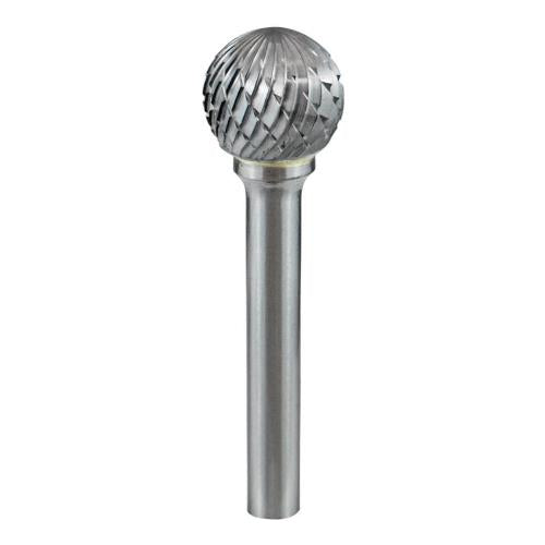 Holemaker Carbide Burr 3/8in Diameter Ball Shape DC