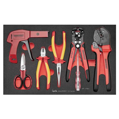 Teng 7pc Electrician Tool Set