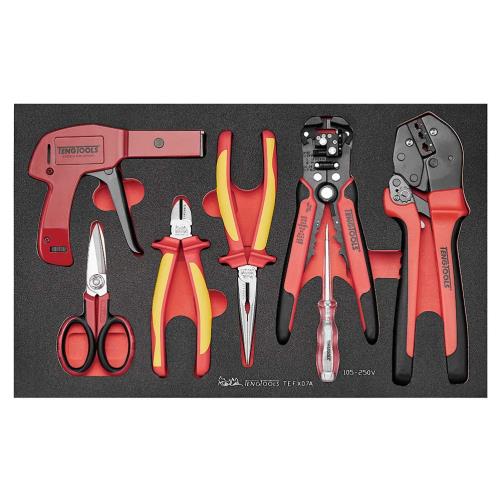Teng 7pc Electrician Tool Set