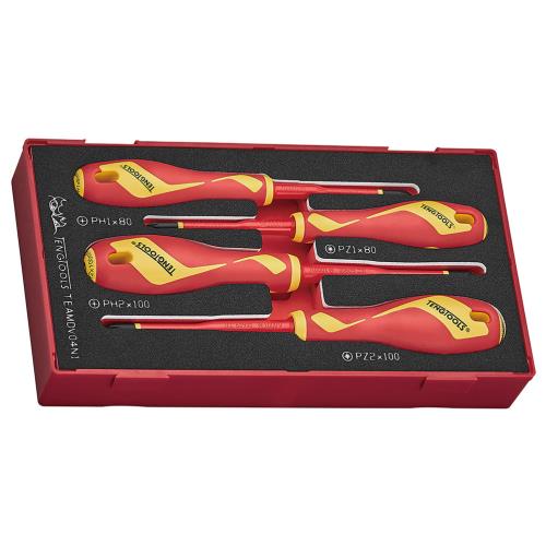 Teng 4pc Screwdriver Set Insulated PH/PZ