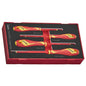 Teng 4pc Screwdriver Set Insulated Flat