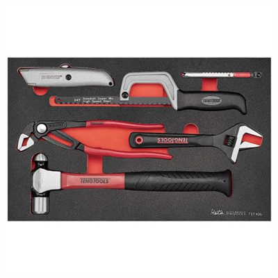 Teng 6pc General Tool Set BP Hammer