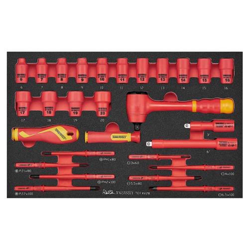 Teng 28pc Insulated Socket and Screwdriver Set