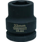 Teng 3/4in Dr. Impact Socket 22mm DIN