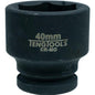 Teng 3/4in Dr. Impact Socket 40mm DIN