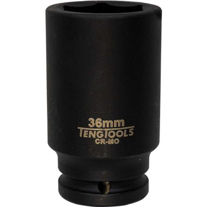 Teng 3/4in Dr. Deep Impact Socket 36mm DIN