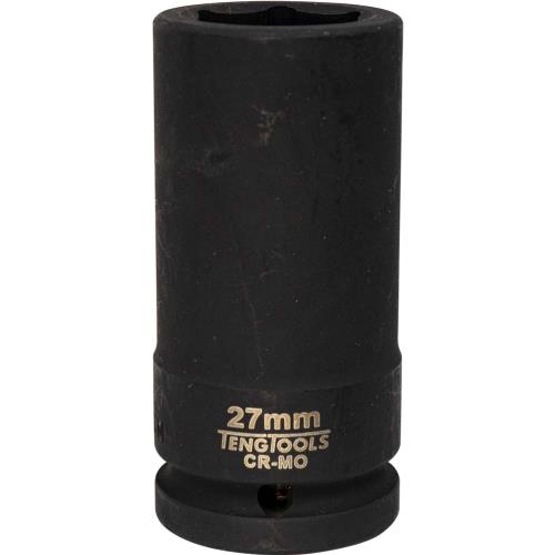 Teng 3/4in Dr. Deep Impact Socket 27mm DIN