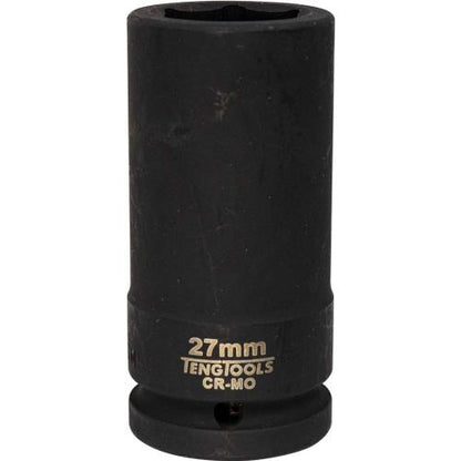 Teng 3/4in Dr. Deep Impact Socket 27mm DIN