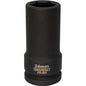 Teng 3/4in Dr. Deep Impact Socket 24mm DIN