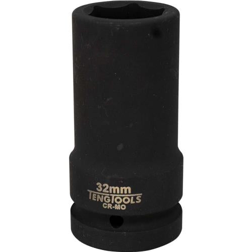 Teng 1in Dr. Thin Wall Deep Impact Socket 32mm Din