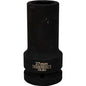 Teng 1in Dr. Thin Wall Deep Impact Socket 27mm Din
