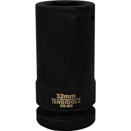 Teng 1in Dr. Deep Impact Socket 32mm Din