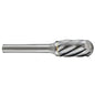 Holemaker Carbide Burr 1/2x1inx1/4in Round Radius End AC