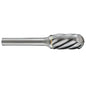 Holemaker Carbide Burr 5/8x1inx1/4in Round Radius End AC
