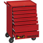 Teng 26in Classic Cabinet 7 Drawers - Red