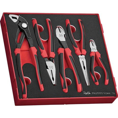 Teng 5pc Plier Set TPR Grip Q EVA2