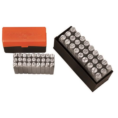 Groz Letter Punch Set, 8mm