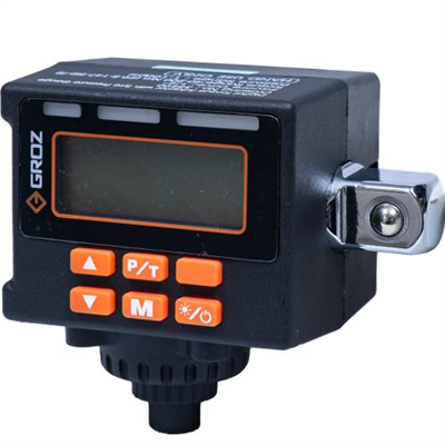 Groz Digital Torque Adaptor W/ Tyre Pressure Gauge