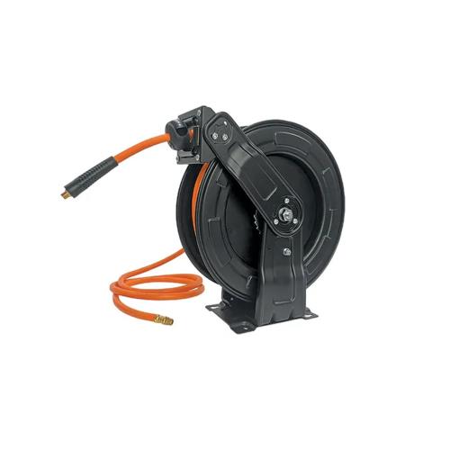 ITM Steel Retractable Air Hose Reel w/10mmx20M HybridPolymer