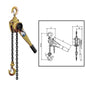 ITM Lever Hoist-Heavy Duty-3 Ton-1.5 Meter Lift