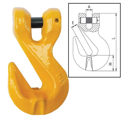 ITM G80 Clevis Shortening Grab Hook-7-8mm Chain