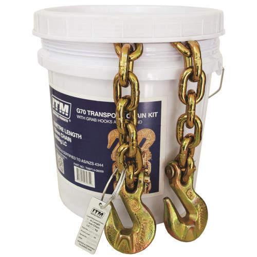 ITM G70 Transport Chain - 6 Ton Lashing Cap. - 9M Length