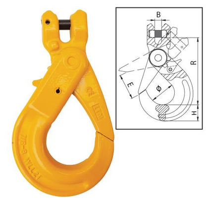 ITM G80 Clevis Self Locking Hook-20mm Chain