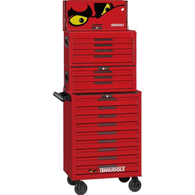 Teng 1033pc Pro35™ 26in Mega Master Tool Kit - Red