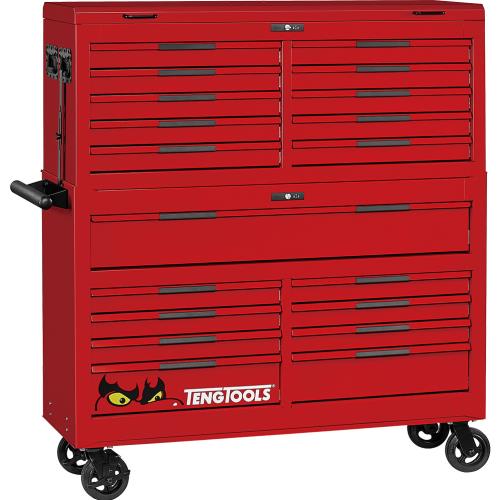 Teng 1133pc Pro35™ 53in Monster Stack Foam Tool Kit - Red