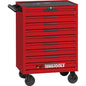 Teng Pro35™ 26in Roller Cabinet 9 Drawers Red
