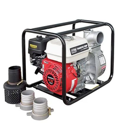 ITM Water Transfer Pump High Volume Petrol 5.5hp Honda GX160