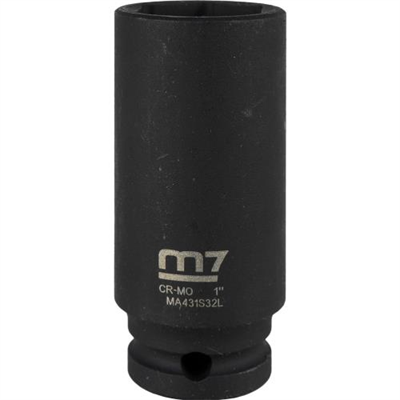 M7 Deep Impact Socket 1/2in Dr. 1in