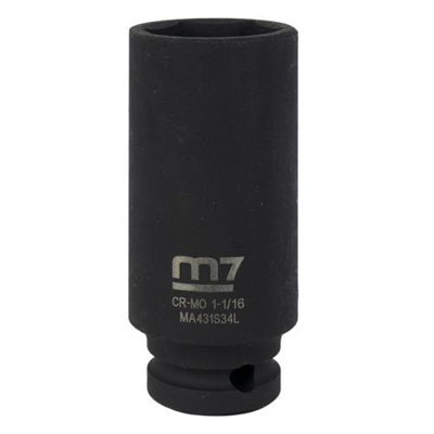 M7 Deep Impact Socket 1/2in Dr. 1-1/16in