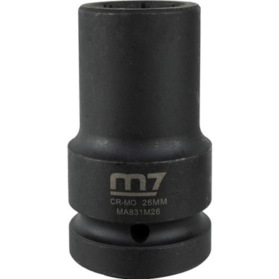 M7 Deep Impact Socket 1in Dr. 26mm