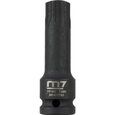 M7 Torx Impact Socket 1/2in Dr. T80