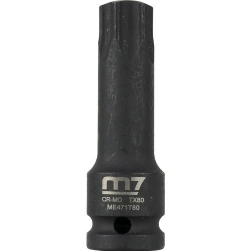 M7 Torx Impact Socket 1/2in Dr. T80