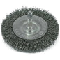 ITM Crimp Wire Spindle Mounted Wheel Brush 100mm