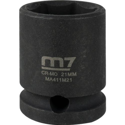 M7 Impact Socket 1/2in Dr. 21mm