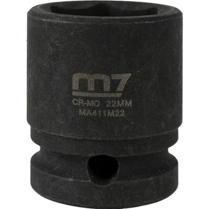 M7 Impact Socket 1/2in Dr. 22mm