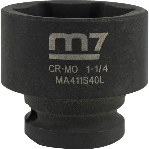 M7 Impact Socket 1/2in Dr. 1-1/4in