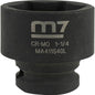 M7 Impact Socket 1/2in Dr. 1-1/4in