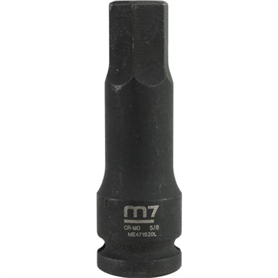 M7 Impact In Hex Socket, 1/2in Drive, 5/8in