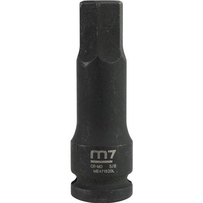M7 Impact In Hex Socket, 1/2in Drive, 5/8in