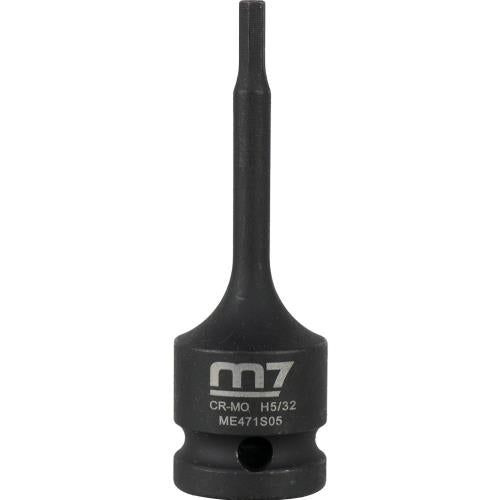 M7 Impact In Hex Socket, 1/2in Drive,  5/32in