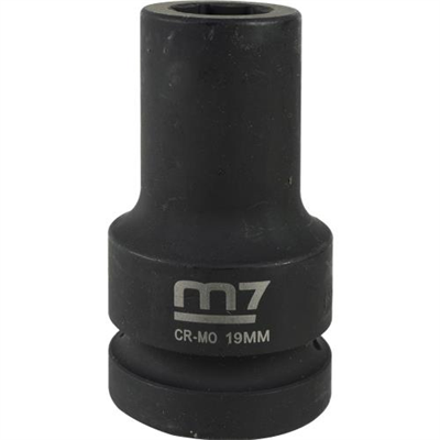 M7 Deep Impact Socket 1in Dr. 19mm