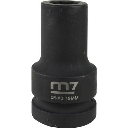 M7 Deep Impact Socket 1in Dr. 19mm