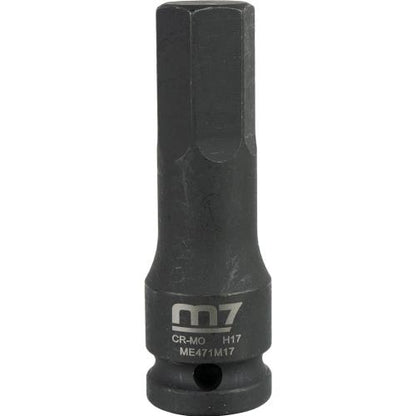 M7 Impact In Hex Socket, 1/2in Drive, 17mm