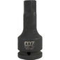 M7 Impact In Hex Socket, 3/4in Drive, 21mm